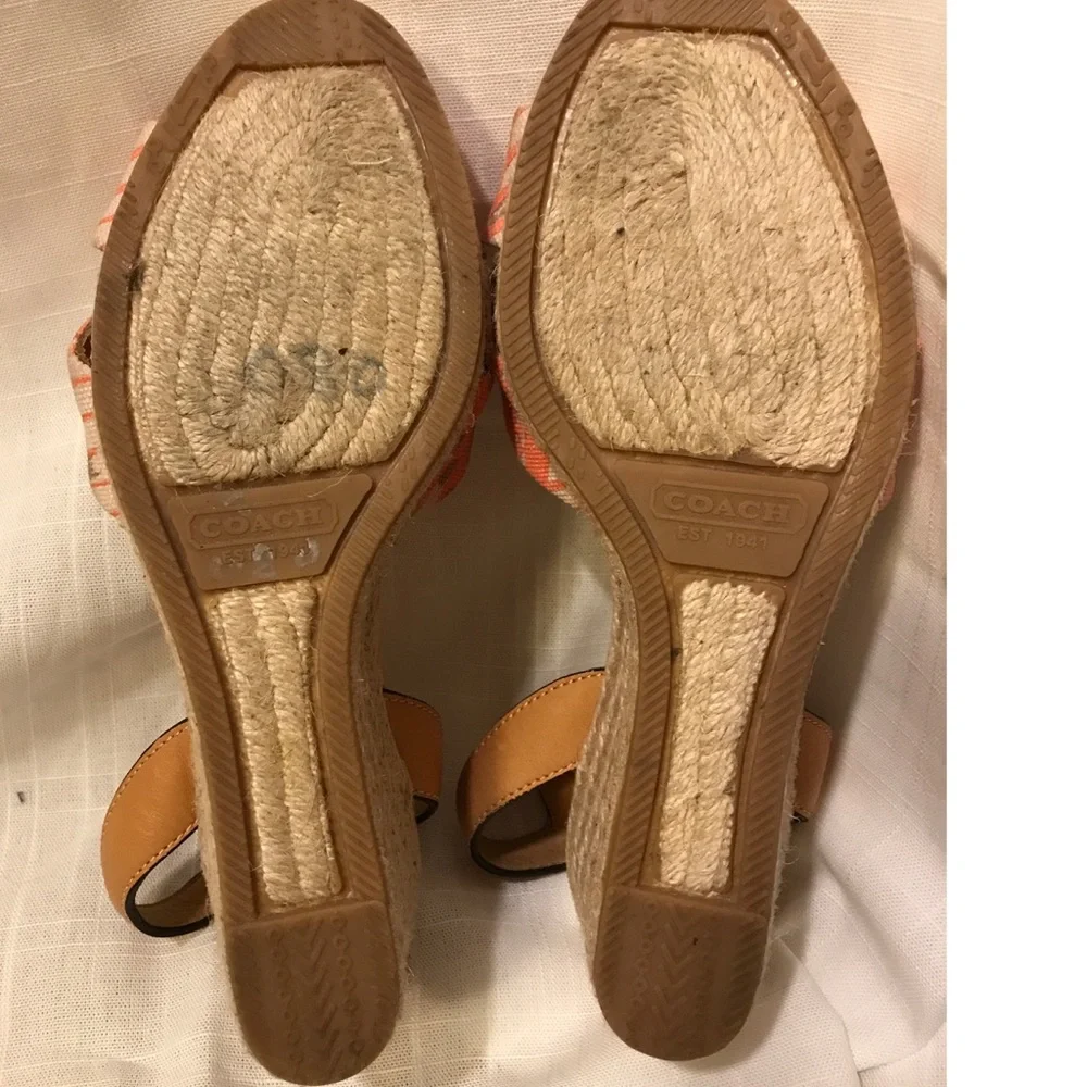 Coach Henley Espadrille Wedges - Picture 5 of 8
